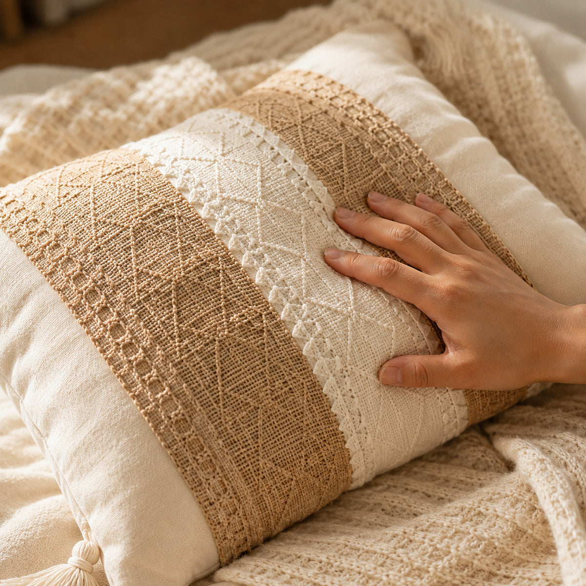 Textile detail considered for everyday comfort